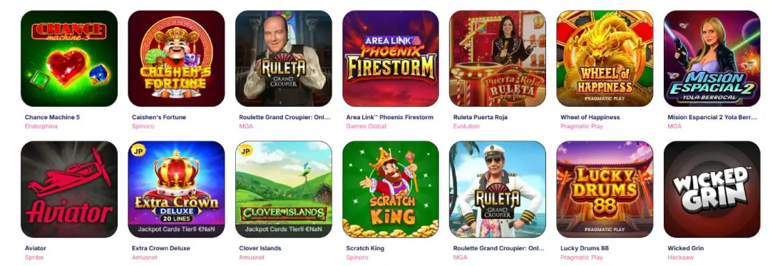 gratogana casino juegos